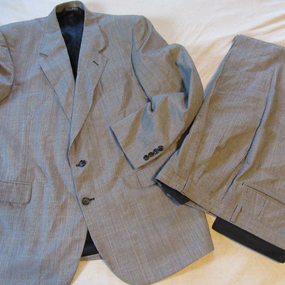 Mens Vtg Kilburne & Finch Fine Clothers Suit Sz 44L W38